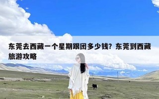 东莞去西藏一个星期跟团多少钱？东莞到西藏旅游攻略
