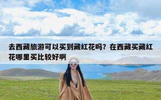 去西藏旅游可以买到藏红花吗？在西藏买藏红花哪里买比较好啊