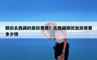 跟团去西藏的报团费用？去西藏跟团旅游需要多少钱