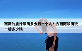 西藏的旅行跟团多少钱一个人？去西藏跟团玩一趟多少钱