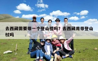 去西藏需要带一个登山棍吗？去西藏用带登山杖吗