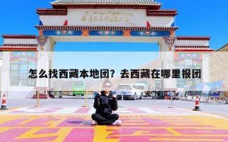 怎么找西藏本地团？去西藏在哪里报团
