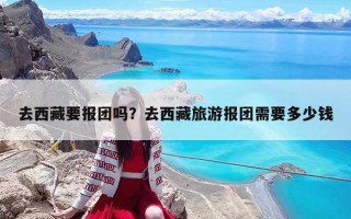 去西藏要报团吗？去西藏旅游报团需要多少钱