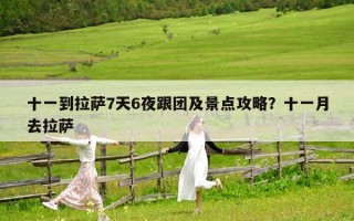 十一到拉萨7天6夜跟团及景点攻略？十一月去拉萨