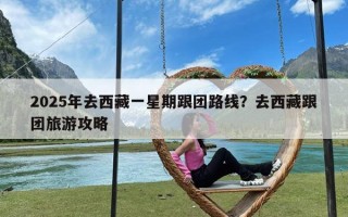 2025年去西藏一星期跟团路线？去西藏跟团旅游攻略