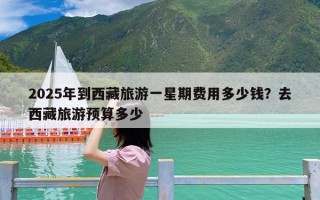 2025年到西藏旅游一星期费用多少钱？去西藏旅游预算多少