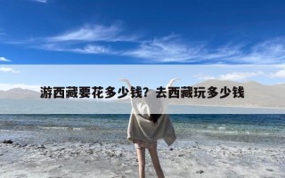 游西藏要花多少钱？去西藏玩多少钱