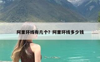 阿里环线有几个？阿里环线多少钱