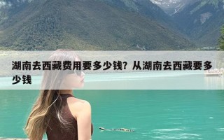 湖南去西藏费用要多少钱？从湖南去西藏要多少钱