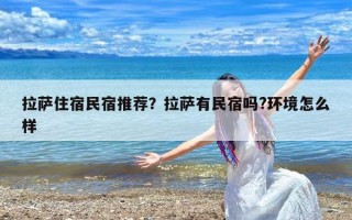 拉萨住宿民宿推荐？拉萨有民宿吗?环境怎么样