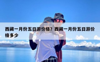 西藏一月份五日游价格？西藏一月份五日游价格多少