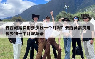 去西藏需费用多少钱一个月呢？去西藏需费用多少钱一个月呢英语