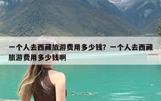 一个人去西藏旅游费用多少钱？一个人去西藏旅游费用多少钱啊