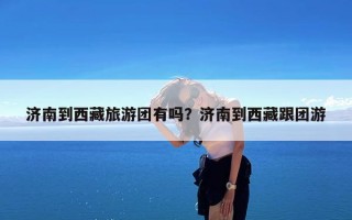 济南到西藏旅游团有吗？济南到西藏跟团游