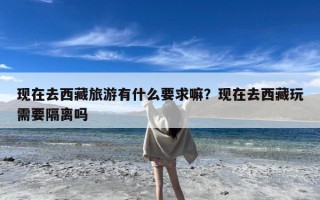 现在去西藏旅游有什么要求嘛？现在去西藏玩需要隔离吗