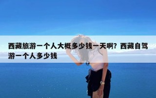 西藏旅游一个人大概多少钱一天啊？西藏自驾游一个人多少钱