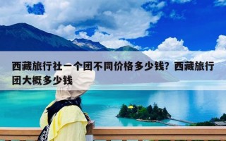 西藏旅行社一个团不同价格多少钱？西藏旅行团大概多少钱
