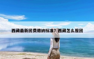 西藏最新团费缴纳标准？西藏怎么报团