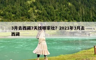 3月去西藏7天找哪家社？2021年3月去西藏