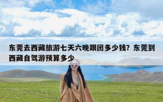 东莞去西藏旅游七天六晚跟团多少钱？东莞到西藏自驾游预算多少