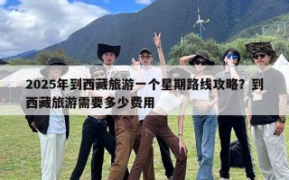 2025年到西藏旅游一个星期路线攻略？到西藏旅游需要多少费用