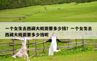 一个女生去西藏大概需要多少钱？一个女生去西藏大概需要多少钱呢