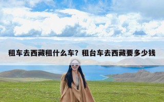 租车去西藏租什么车？租台车去西藏要多少钱
