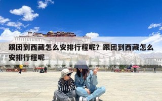 跟团到西藏怎么安排行程呢？跟团到西藏怎么安排行程呢