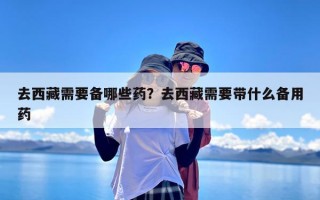 去西藏需要备哪些药？去西藏需要带什么备用药