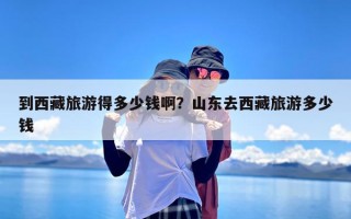 到西藏旅游得多少钱啊？山东去西藏旅游多少钱