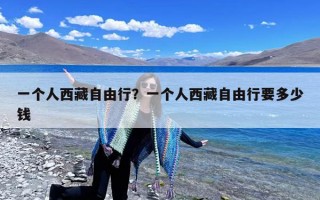 一个人西藏自由行？一个人西藏自由行要多少钱