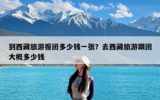 到西藏旅游报团多少钱一张？去西藏旅游跟团大概多少钱