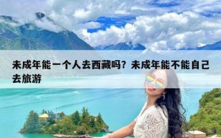 未成年能一个人去西藏吗？未成年能不能自己去旅游