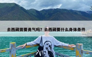 去西藏需要勇气吗？去西藏要什么身体条件