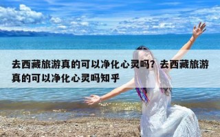 去西藏旅游真的可以净化心灵吗？去西藏旅游真的可以净化心灵吗知乎