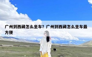 广州到西藏怎么坐车？广州到西藏怎么坐车最方便