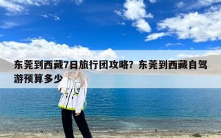 东莞到西藏7日旅行团攻略？东莞到西藏自驾游预算多少