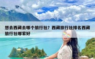 想去西藏去哪个旅行社？西藏旅行社排名西藏旅行社哪家好