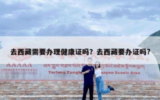 去西藏需要办理健康证吗？去西藏要办证吗?