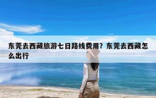 东莞去西藏旅游七日路线费用？东莞去西藏怎么出行