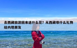 去西藏旅游回来送什么花？从西藏带什么礼物给内地朋友