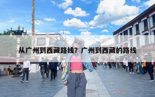 从广州到西藏路线？广州到西藏的路线