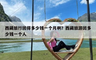西藏旅行团得多少钱一个月啊？西藏旅游团多少钱一个人