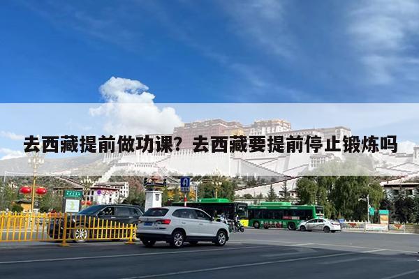 去西藏提前做功课?去西藏要提前停止锻炼吗